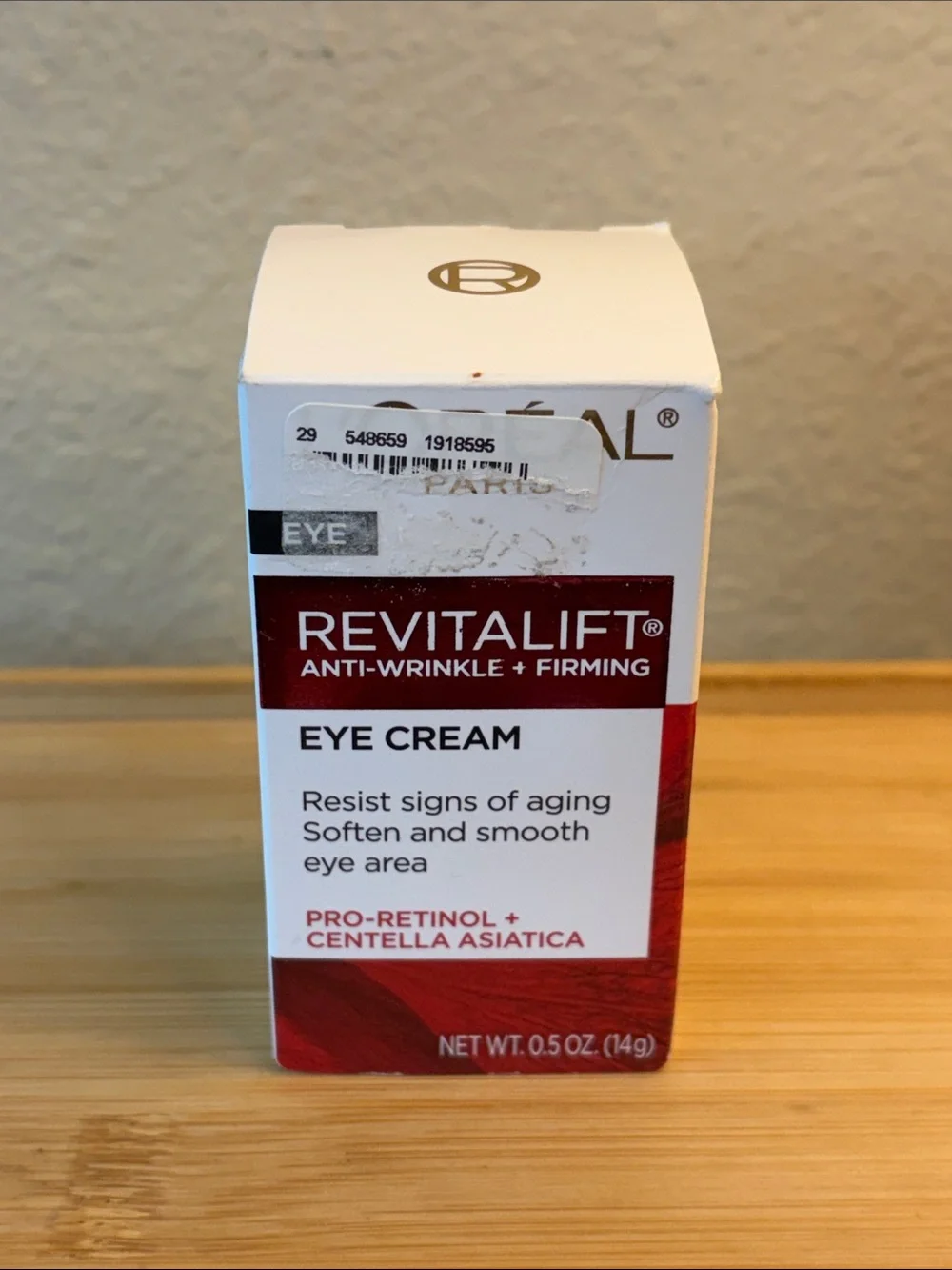 Anti-Wrinkle + Firming Eye Cream - Red/White L’Oréal